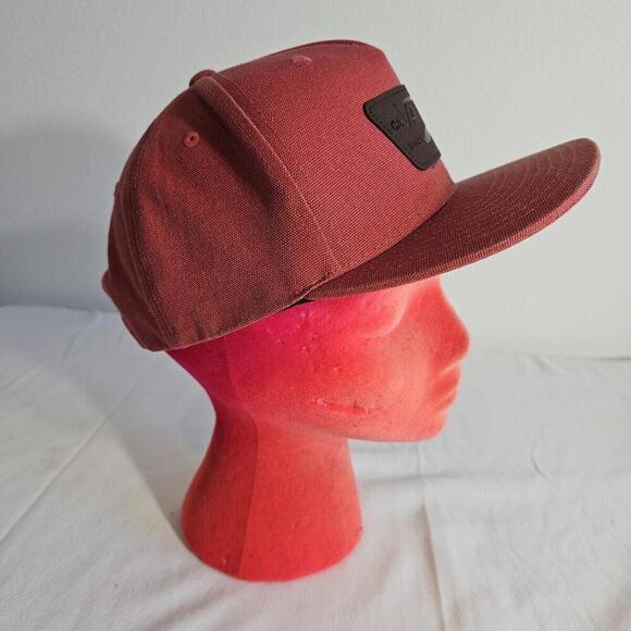 Vans Full Leather Patch Snapback Hat Adjustable Baseball Cap. Skate - Picture 2 of 6